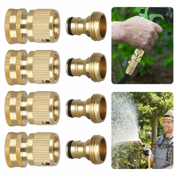 Brass 3 4 Water Pipe Joint Set